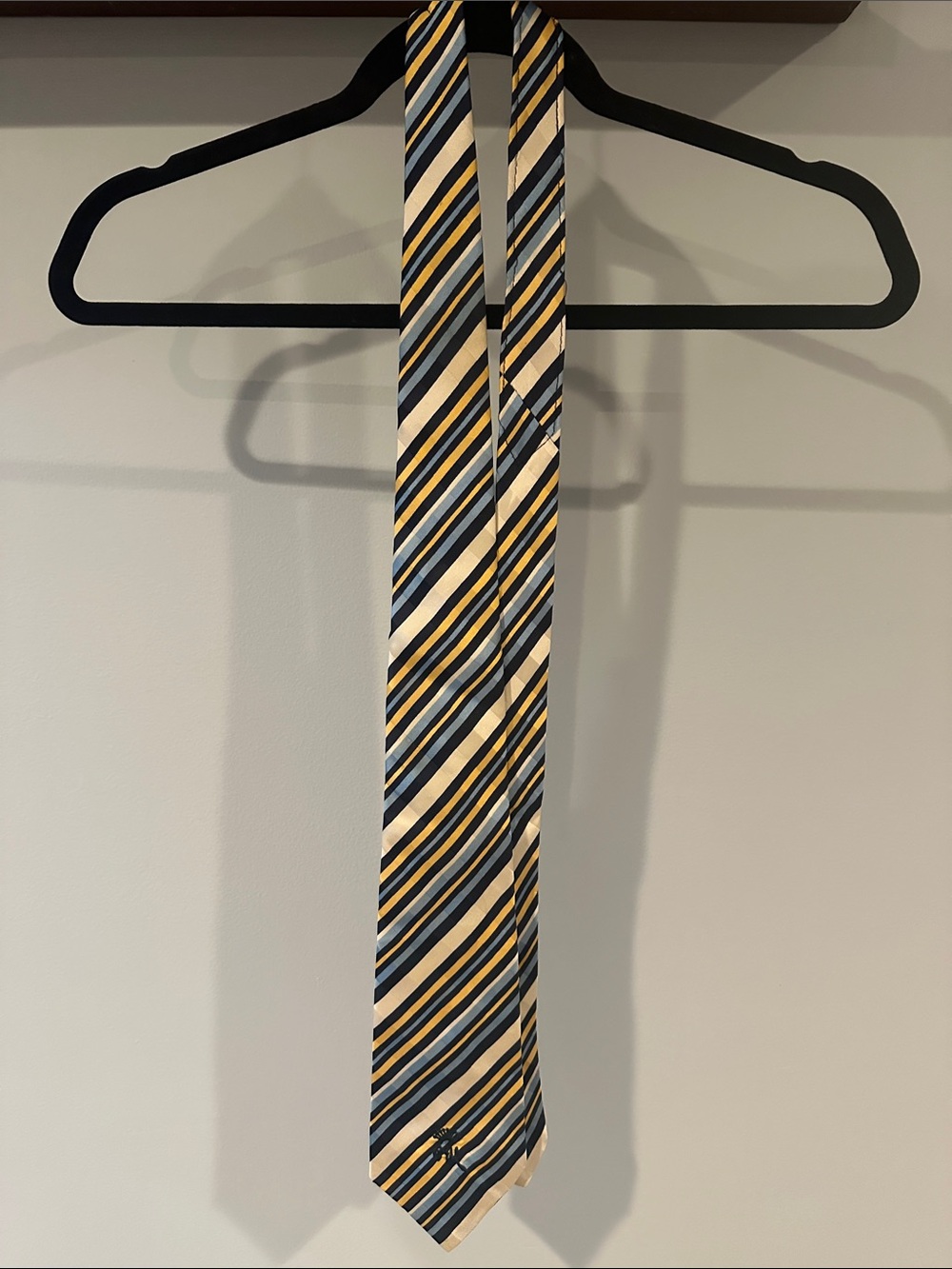 Vintage Countess Mara 100% Silk Classic Striped Men's Tie